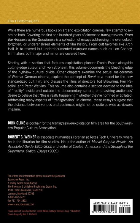 Produktbild: From the Arthouse to the Grindhouse
