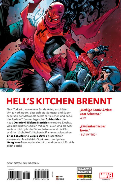 Produktbild: Daredevil: Gang War