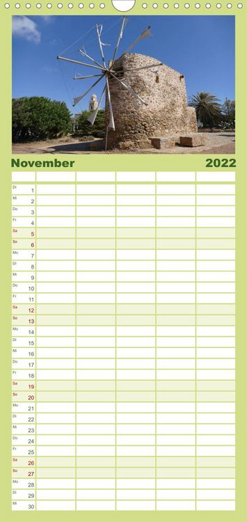 Produktbild: Kreta - Paradies an der Wiege Europas - Familienplaner hoch (Wandkalender 2022 , 21 cm x 45 cm, hoch)