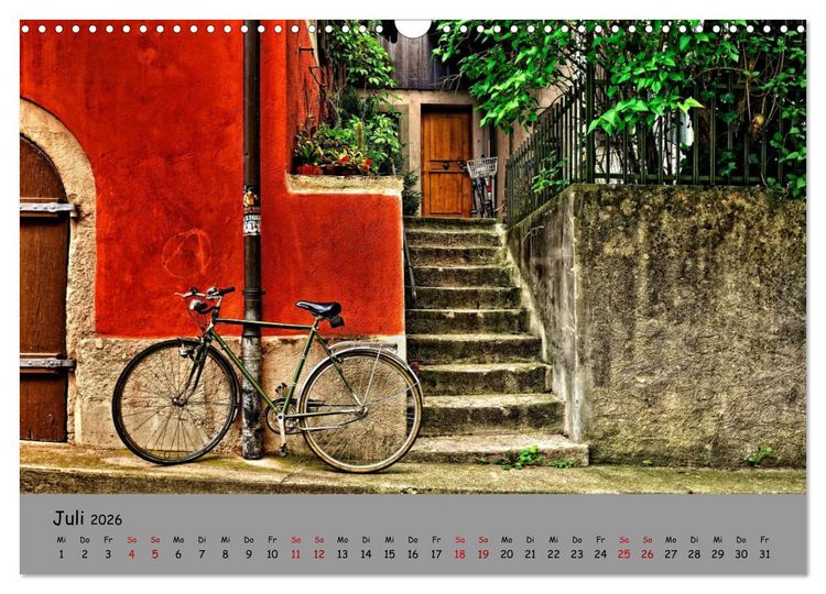 Produktbild: Liebe zum Fahrrad (Wandkalender 2026 DIN A3 quer), CALVENDO Monatskalender