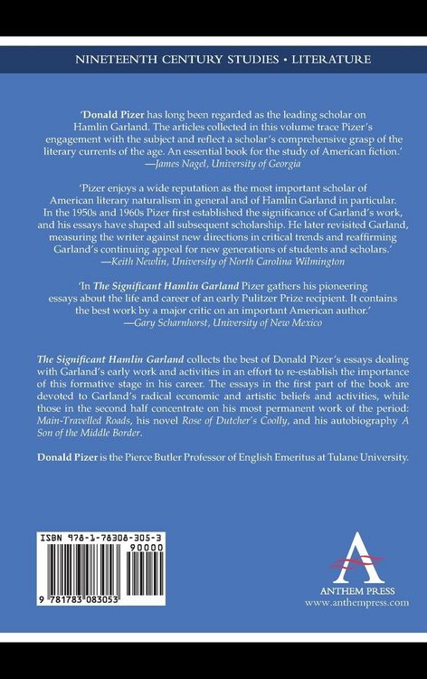 Produktbild: The Significant Hamlin Garland