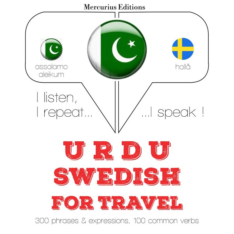 Produktbild: Travel words and phrases in Swedish