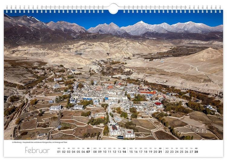 Produktbild: Kalender Reise durch Nepal 2027