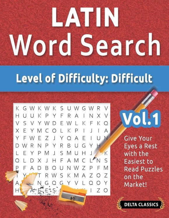 Produktbild: LATIN WORD SEARCH - LEVEL OF DIFFICULTY