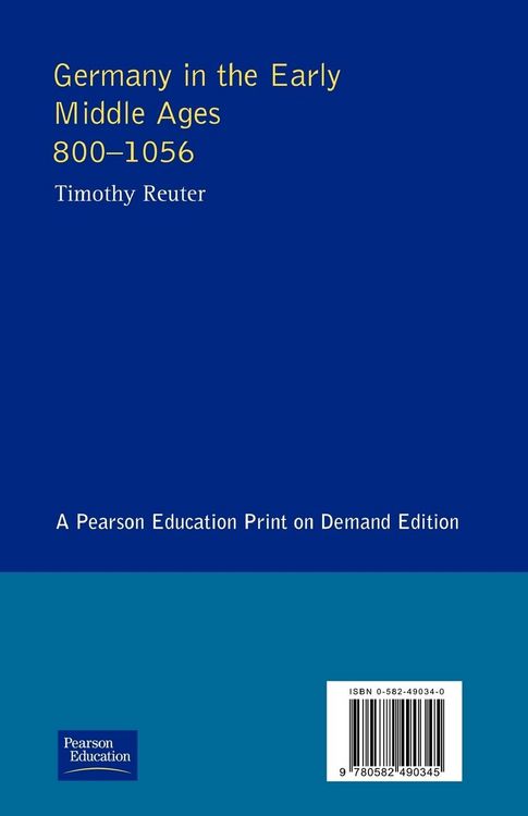 Produktbild: Germany in the Early Middle Ages c. 800-1056