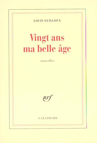 Produktbild: Vingt ans ma belle &acirc;ge