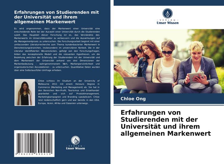 Produktbild: Erfahrungen von Studierenden mit der Universit&auml;t und ihrem allgemeinen Markenwert