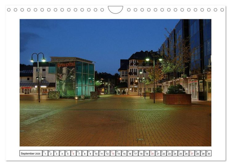 Produktbild: Blaue Stunde im Siegerland (Wandkalender 2026 DIN A4 quer), CALVENDO Monatskalender