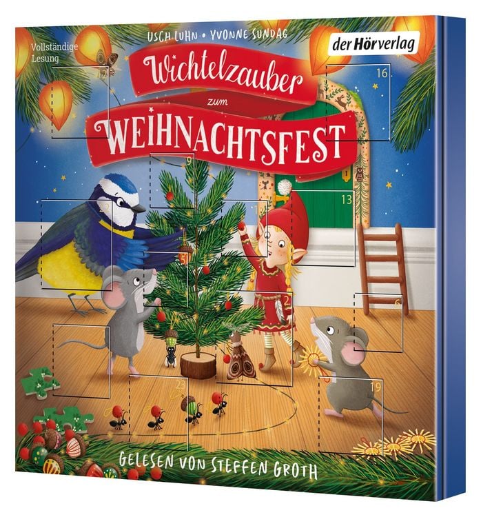 Produktbild: Wichtelzauber zum Weihnachtsfest - 24 Adventskalender-Geschichten