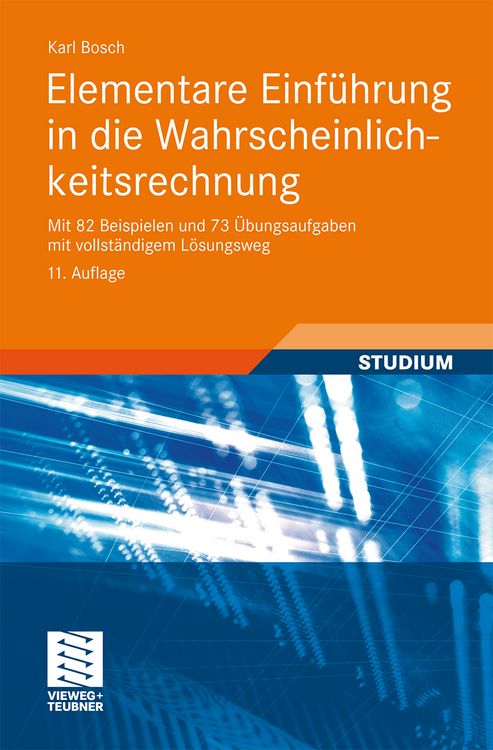 Produktbild: Elementare Einf&uuml;hrung in die Wahrscheinlichkeitsrechnung