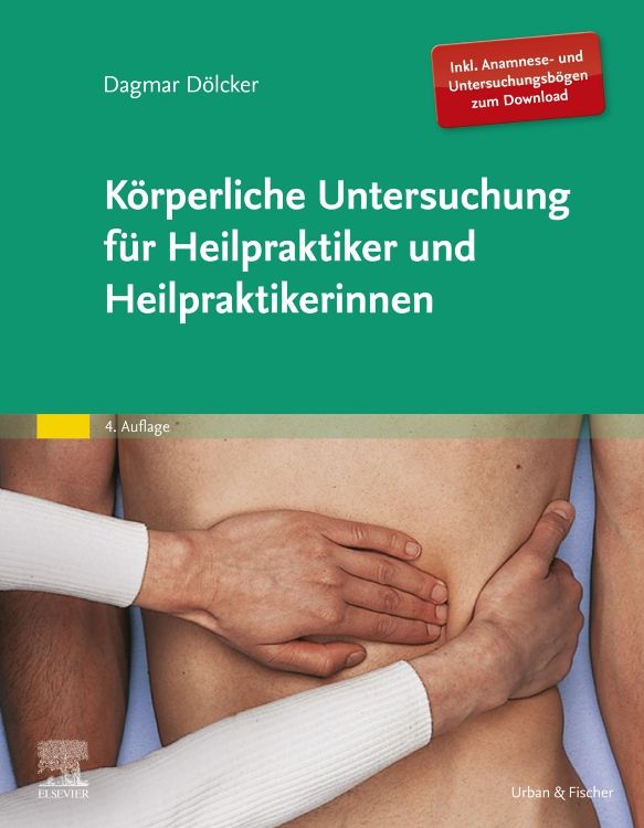 Produktbild: K&ouml;rperliche Untersuchung f&uuml;r Heilpraktiker und Heilpraktikerinnen