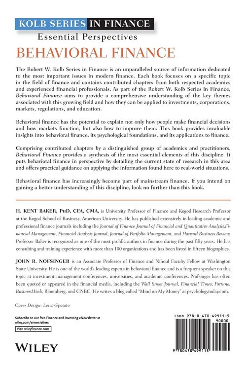 Produktbild: Behavioral Finance