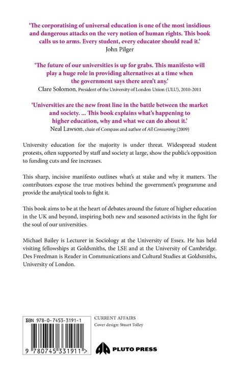 Produktbild: The Assault on Universities