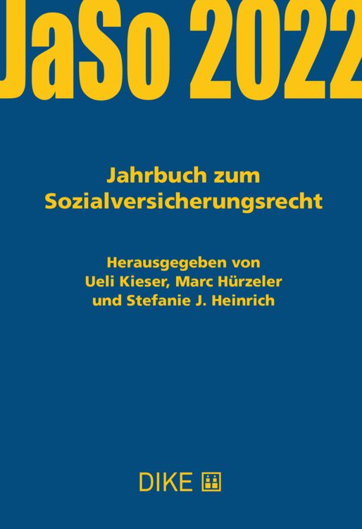 Produktbild: Jahrbuch zum Sozialversicherungsrecht 2022