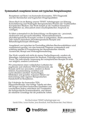 Produktbild: Rezepte und Rezeptierschule f&uuml;r die humoralmedizinische Pflanzenheilkunde der TEN / TEM