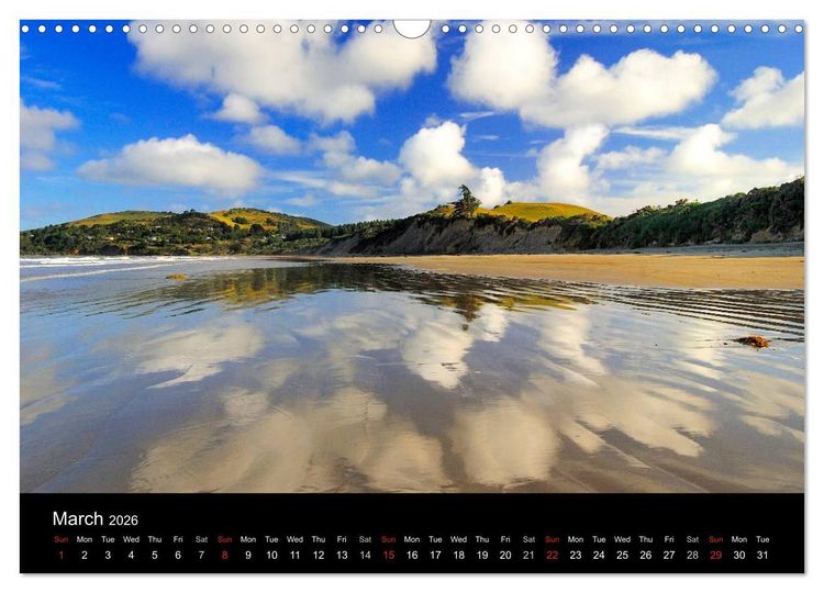 Produktbild: New Zealand (Wall Calendar 2026 DIN A3 landscape), CALVENDO 12 Month Wall Calendar