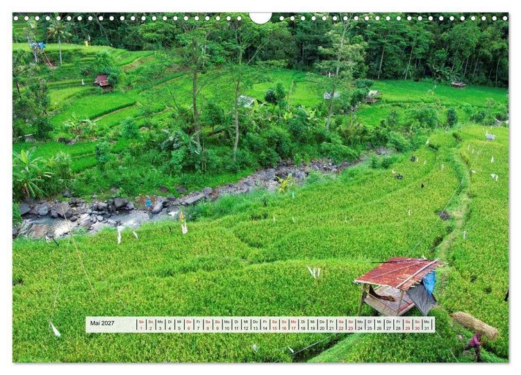 Produktbild: Bali - Faszination Indonesien (Wandkalender 2027 DIN A3 quer), CALVENDO Monatskalender
