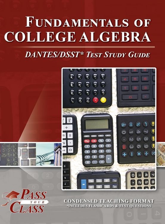 Produktbild: Fundamentals of College Algebra DANTES/DSST Test Study Guide