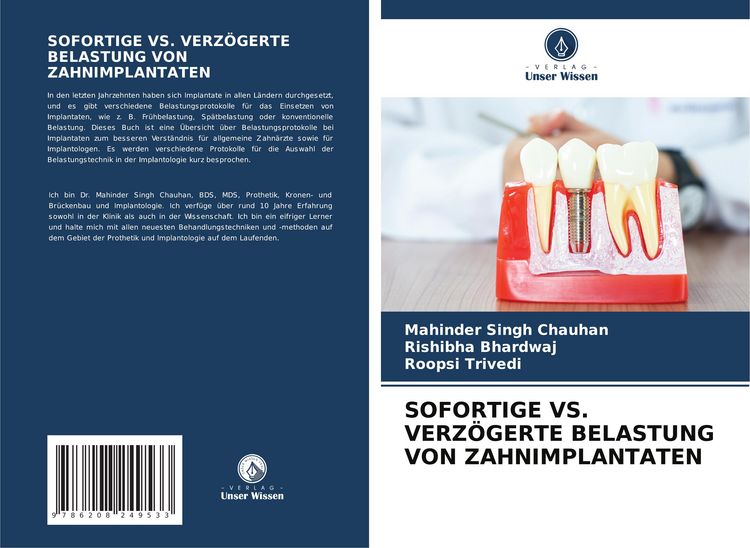 Produktbild: Sofortige Vs. Verz&ouml;gerte Belastung von Zahnimplantaten
