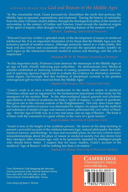 Produktbild: God and Reason in the Middle Ages