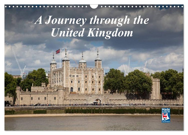 Produktbild: A Journey through the United Kingdom (Wall Calendar 2026 DIN A3 landscape), CALVENDO 12 Month Wall Calendar