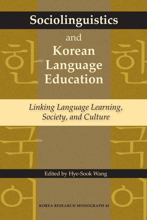 Produktbild: Sociolinguistics and Korean Language Education