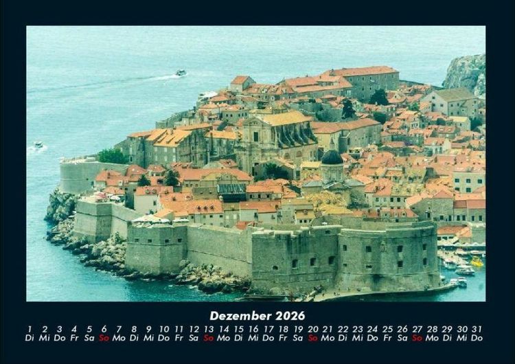 Produktbild: Kroatien 2026 Fotokalender DIN A4