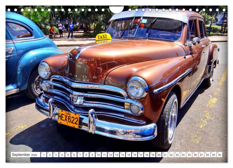 Produktbild: AMERICAN CAR 1950 (Wandkalender 2026 DIN A4 quer), CALVENDO Monatskalender