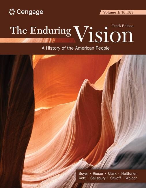Produktbild: The Enduring Vision, Volume I: To 1877