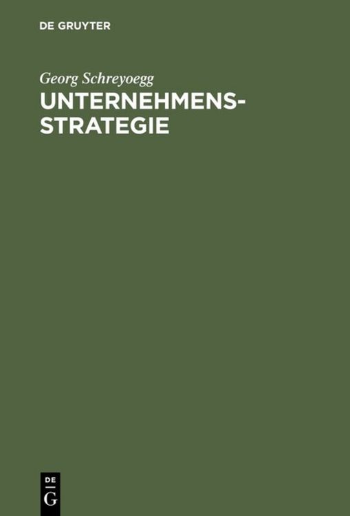 Produktbild: Unternehmensstrategie