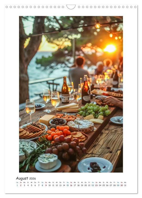 Produktbild: Ode an den Wein (Wandkalender 2026 DIN A3 hoch), CALVENDO Monatskalender