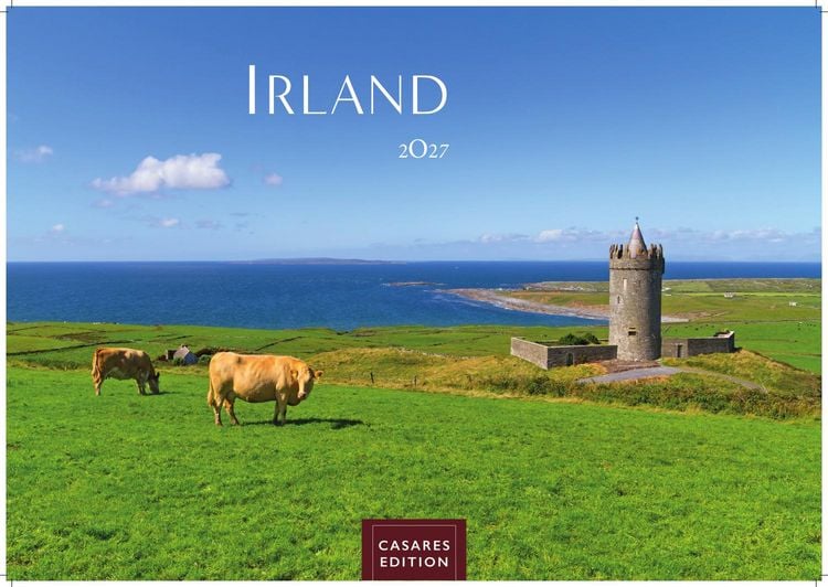 Produktbild: Irland Kalender 2027 &ndash; Wandkalender | Fotokalender 24x35cm - . Irish Charme | Perfekt f&uuml;r Fans & Reiseliebhaber
