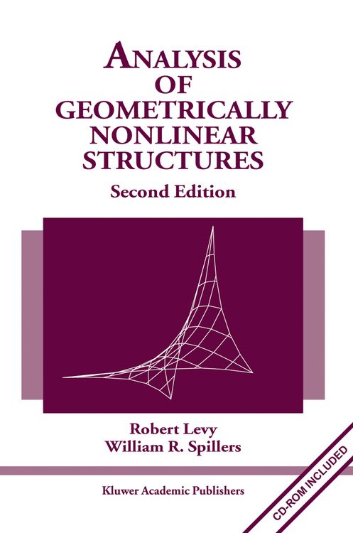 Produktbild: Analysis of Geometrically Nonlinear Structures