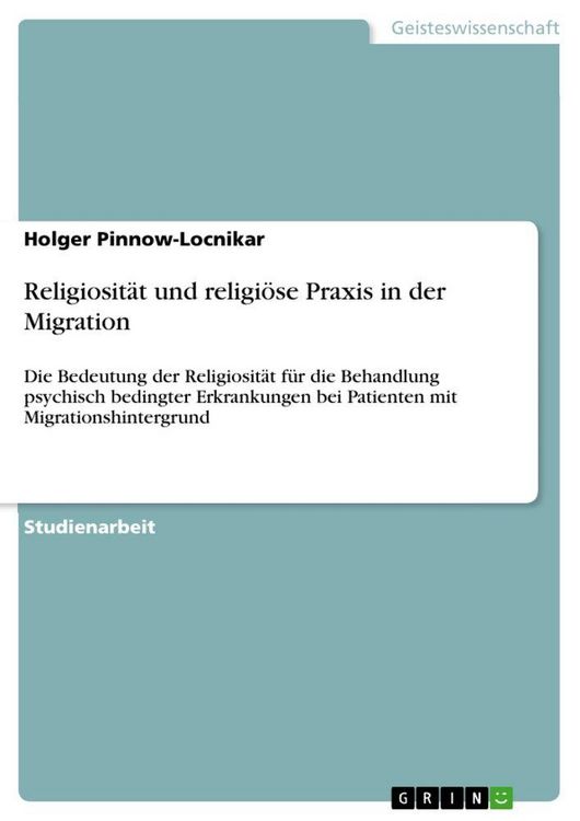 Produktbild: Religiosit&auml;t und religi&ouml;se Praxis in der Migration