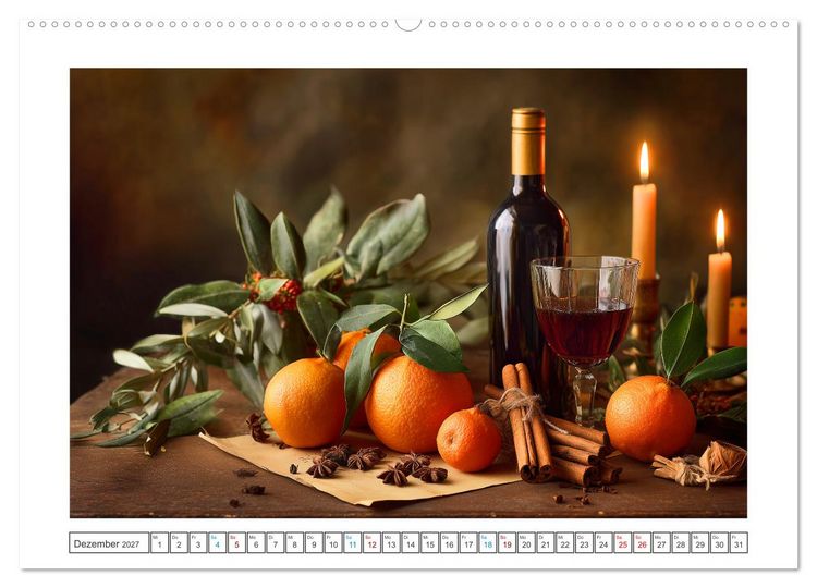 Produktbild: Mediterrane Genussmomente (hochwertiger Premium Wandkalender 2027 DIN A2 quer), Kunstdruck in Hochglanz