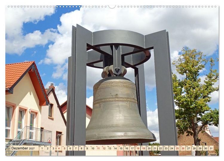 Produktbild: Alzey in Rheinhessen Ein Stadtspaziergang im Sommer (Wandkalender 2027 DIN A2 quer), CALVENDO Monatskalender