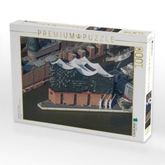 Produktbild: CALVENDO Puzzle Elbphilharmonie, Hamburg | 1000 Teile Lege-Gr&ouml;&szlig;e 64x48cm Foto-Puzzle f&uuml;r gl&uuml;ckliche Stunden