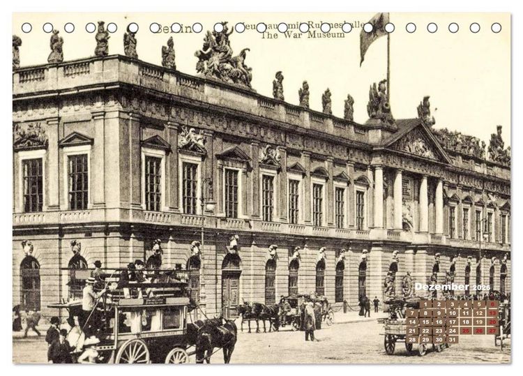 Produktbild: Gr&uuml;&szlig;e aus Berlin &ndash; Die Stadt in historischen Ansichten (Tischkalender 2026 DIN A5 quer), CALVENDO Monatskalender