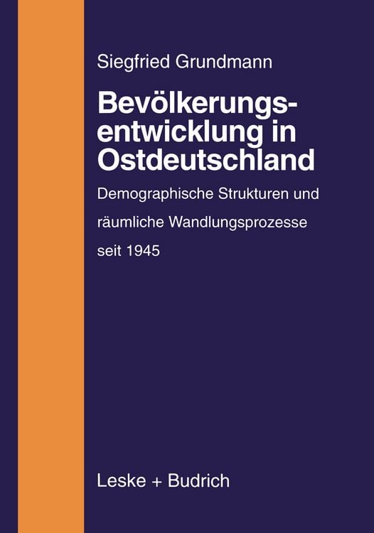 Produktbild: Bev&ouml;lkerungsentwicklung in Ostdeutschland