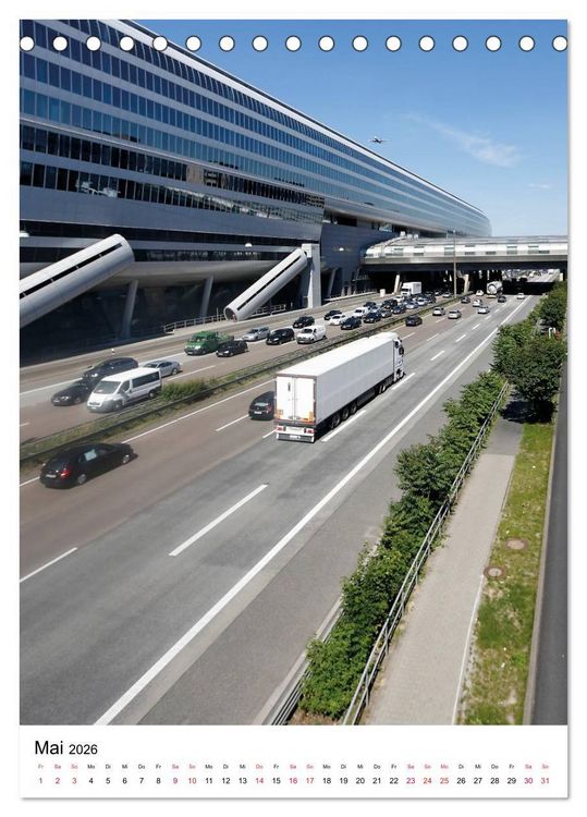 Produktbild: Frankfurt am Main 2026 Bilder vom Taxifahrer (Tischkalender 2026 DIN A5 hoch), CALVENDO Monatskalender
