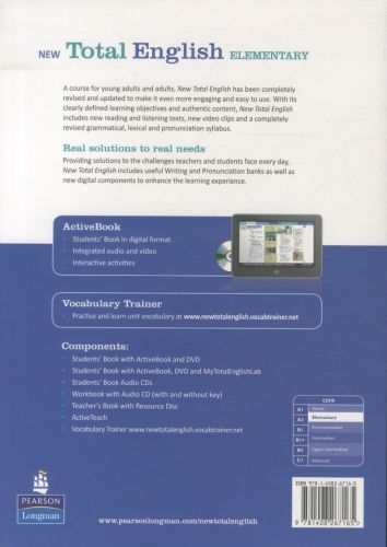 Produktbild: Foley, M: New Total English Elementary Students' Book with A