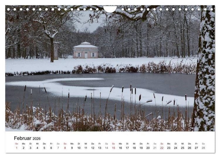 Produktbild: Fasanerie - sch&ouml;nstes Barockschloss Hessens (Wandkalender 2026 DIN A4 quer), CALVENDO Monatskalender