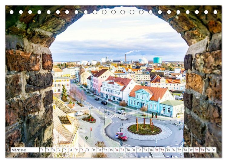 Produktbild: Hansestadt Anklam. Das Tor zur Insel Usedom (Tischkalender 2026 DIN A5 quer), CALVENDO Monatskalender
