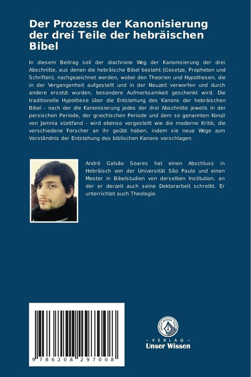 Produktbild: Der Prozess der Kanonisierung der drei Teile der hebr&auml;ischen Bibel