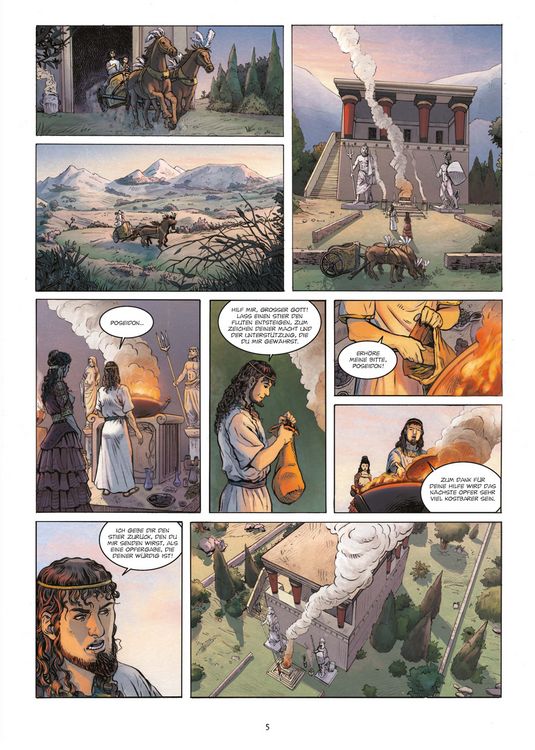 Produktbild: Mythen der Antike: Daedalus und Ikarus (Graphic Novel)