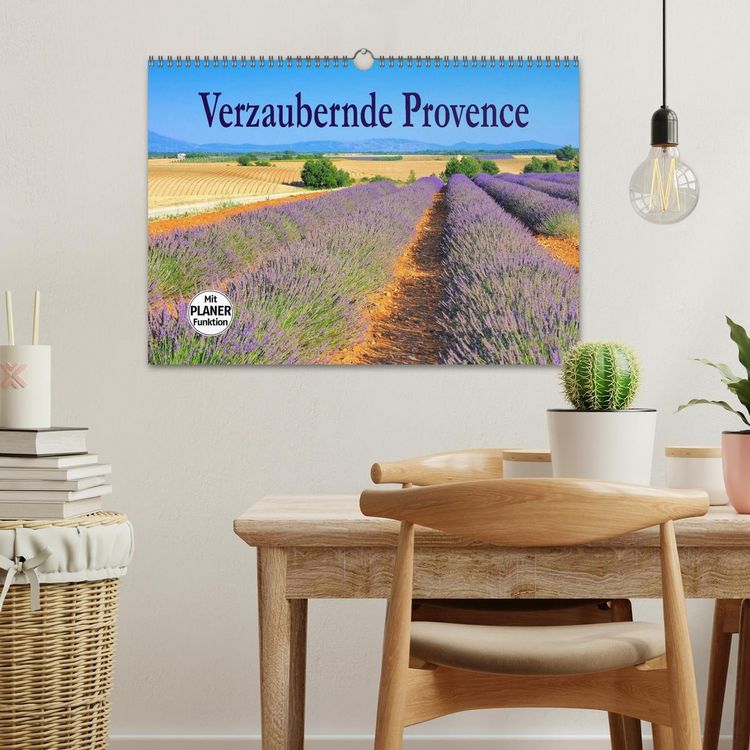Produktbild: Verzaubernde Provence (Wandkalender 2026 DIN A3 quer), CALVENDO Monatskalender