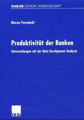 Produktbild: Produktivit&auml;t der Banken