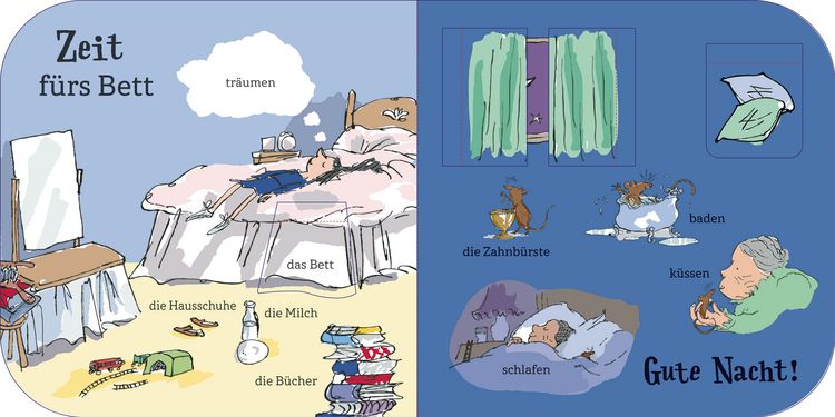 Produktbild: Roald Dahl &ndash; 100 erste W&ouml;rter