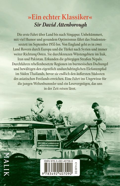 Produktbild: First Overland. Als Erste im Land Rover 18.000 Meilen von London nach Singapur