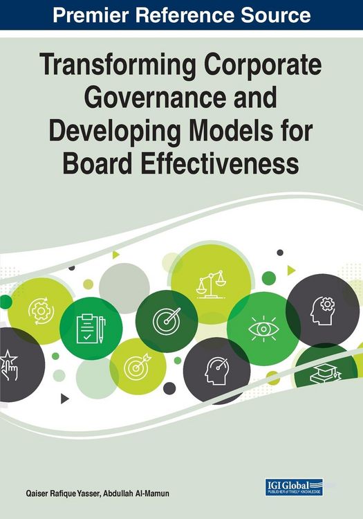 Produktbild: Transforming Corporate Governance and Developing Models for Board Effectiveness, 1 volume